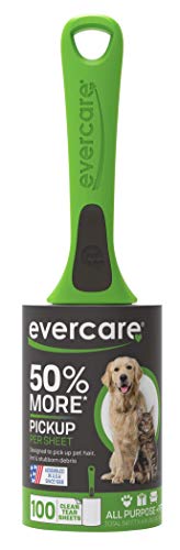 Evercare 617206 All Purpose Pet Hair Lint Rollers, 3 Pack, 100 Sheets Each – Reusable Sticky Roller For Pet Hair, Cat & Dog Hair Remover thumb #2