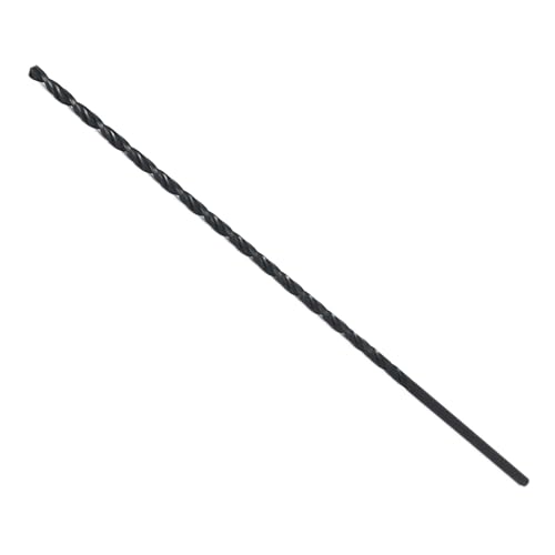 CoCud Hochgeschwindigkeitsstahl Spiralbohrer, 4mm Durchmesser 250mm Länge, Gerade Spiralbohrer Schwarz - (Anwendungen: für Metall Holz Kunststoff Aluminium)