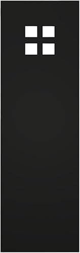 Miniatura 4 de Ekena Millwork TFP001ST18X066BL - Persianas de montaje fijo de PVC San Antonio Mission Style de ajuste verdadero, (por par de herramientas no