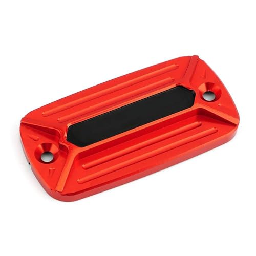 Tapa de depósito de frenos para NC700X 2012-2013: cubierta protectora de líquido delantero en rojo