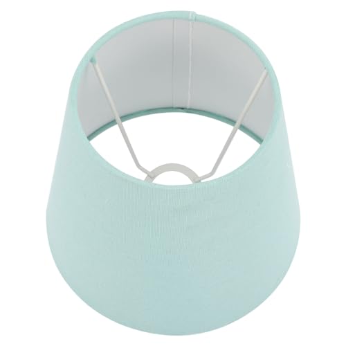 jojofuny Fabric Lampshade E14 Table Lamp Cover Cloth Chandelier Lamp Shade Cover Replacement for Bedside Pendant Light Fixture Green