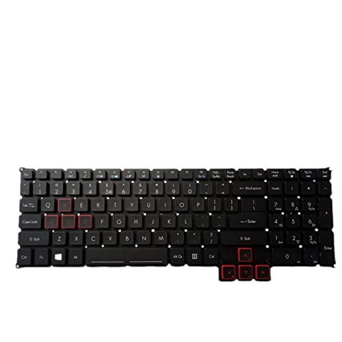 Clavier Acer Predator GX-791 noir version US de rechange pour ordinateur portable gaming