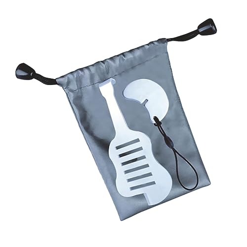 SHINEOFI Cerradura De Seguridad Para Casa o Cerradura De Guitarra Metalica Fácil De Instalar Sin Herramientas