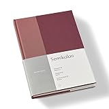 Semikolon 368738 Notizbuch Natural Affair A5 dotted - 176 Seiten, cremeweißes Papier - Lesezeichen - Blossom