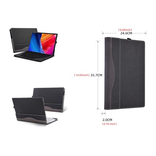 Funda para Laptop ASUS ProArt P16 16" Cuero PU Gris miniatura 4