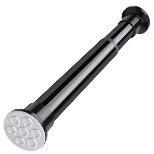 Barre de rideau de douche extensible sans perçage pour salle de bain