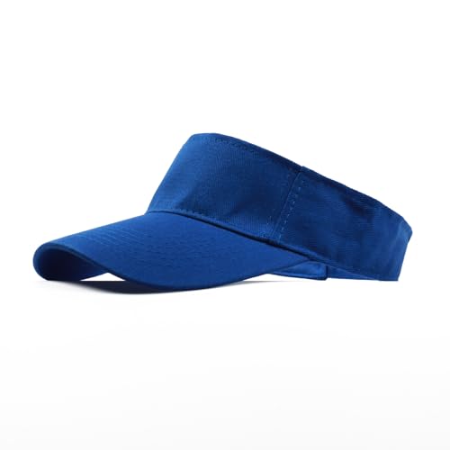 Image of ANDICEQY Sport Sun Visor Hats Adjustable Empty Top Baseball Cap Cotton Ball Caps for Women and Men