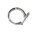 JBA VB25CP Stainless Steel V-Band clamp (), 1 Pack