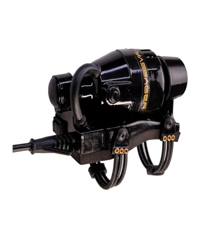 Thermomate Electric Handheld Double Speed Floating Action Massager for head & body pain relief (Black)