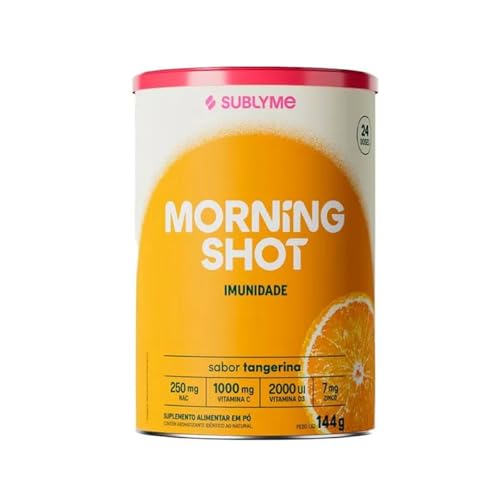 Morning Shot Matinal Sabor Tangerina 2.0 Sublyme - Lata 144gr Morning Shot Matinal Sabor Tangerina 2.0 Sublyme - Lata 144gr