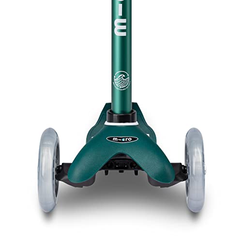 Mini Micro Deluxe ECO Kinderroller Gr&uuml;n, Das Original, Jungs und M&auml;dchen Scooter 2-5 Jahre