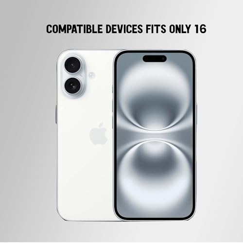 Image of Kratos Soft Silicone Case Cover Compatible with iPhone 16 - Everyday Comfort Protection, Wireless Magnetic Charging Case with Raised Edge Camera & Screen Protection, Shock-Resistant Design