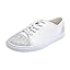 Ice Silver Glitter Cap Laceup 1405