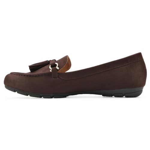 Image of Cliffs by White Mountain Women's Gush Cushioned Driving Moccasin Loafer Flat