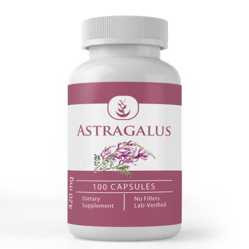 Pure Original Ingredients Astragalus Extract, (100 Capsules) Always Pure, No Additives Or Fillers, Lab Verified #TOP16
