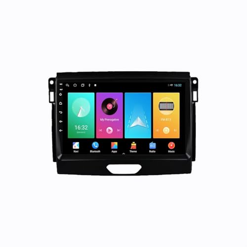 Radio Coche 2 DIN Bluetooth Mirror Link para Ford Ranger 15-20