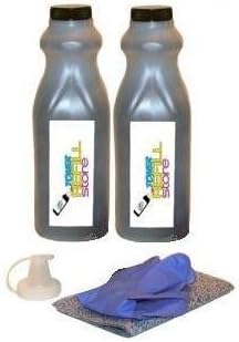 Toner Refill Store 2PK High Yield Toner Refill for Brother TN-550 TN550 TN-580 TN580 DCP-8060 HL-5200 HL-5240 HL-5250