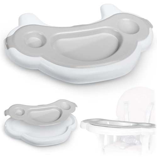 Ricokids Essbrett für Hochstuhl Baby Hochstuhltablett Abnehmbar...