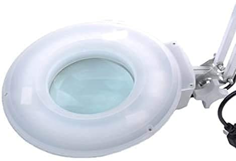 JOZZY Lupa,Gafas con luz, con luz, 10X 15X 20X Plegable, Estable Luz LED de ángulo Ajustable de 360 ° Adecuada para apreciación, Lectura, Mantenimiento, Denti