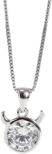 Collier pendentif 12 constellations, ras du cou brillant