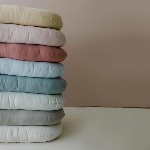 Image of Infant Support Cushion - Baby Support Cushion for Newborn, 0-24 Months, Portable Tummy Time Mat for Home and Travel, Soft Cotton, Supervised Use, Baby Essentials Gift, (1 Lounger + 1 Cover)