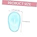 TOGEVAL 2Pcs Silicone Ear Protection Tool for Hair Dyeing Ear Covers for Noise Reduction Flexible Ear Shields for Home and Salon Use Blue