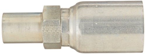 Image of EATON Weatherhead Coll-O-Crimp 16U-T16 Standpipe Straight Tube Fitting, Low Carbon Steel, 1 inch Hose ID, 1 inch Tube-OD