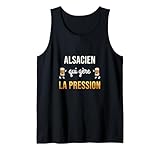 Idée-cadeau drôle pour un Alsacien qui gère la pression, homme Alsacien qui aime la bière et l'apéro. Cadeau drôle pour les amateurs de bière à la pression. Humour bière, cadeau Alsacien, cadeau Alsace