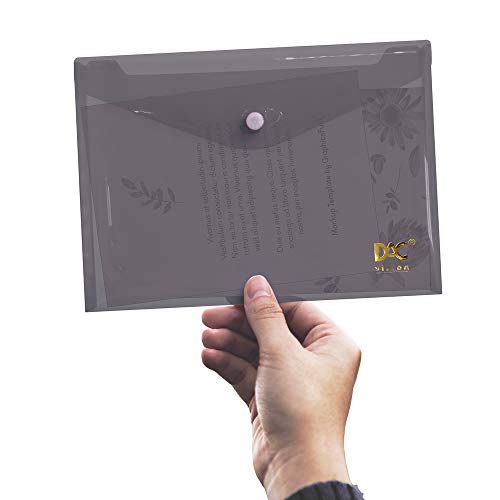 Malote A5 Com Botao, DAC, Malote A5 Com Botao 654PP-FM, Fumê, 654PP-FM