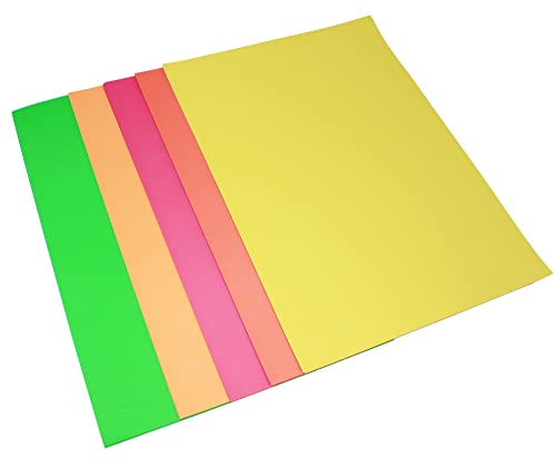 Papel y tarjeta A3 surtido fluorescente Bright Ideas de acabado impecable