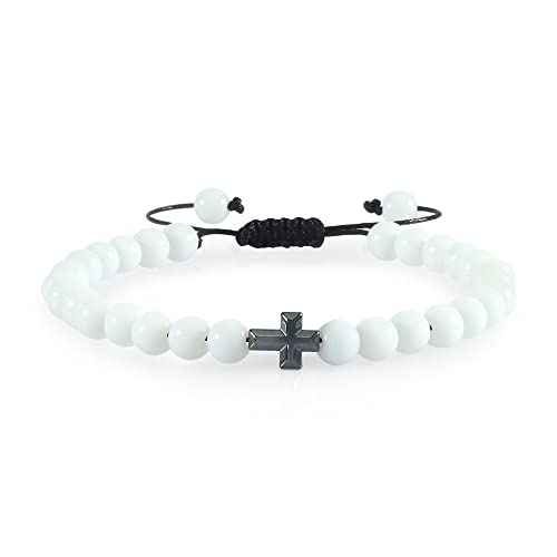 Pulsera de cuentas negras para hombre ideal para el equilibrio diario y un estilo elegante