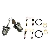 2 chiavi del cilindro della serratura porta per Chevrolet D570A 2DLK1 2DLK12