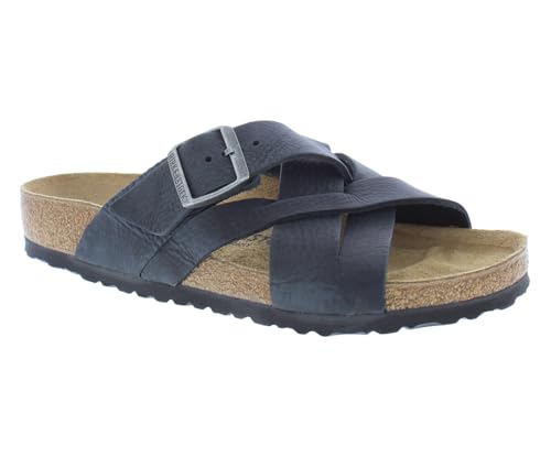 Image of Birkenstock Lugano Oiled Leather Sandals
