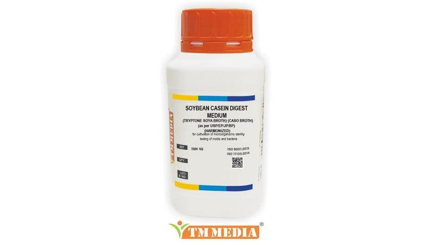 SOYBEAN CASEIN DIGEST MEDIUM (TRYPTONE SOYA BROTH) (CASO BROTH) (as per USP/EP/JP/BP) For cultivation of wide variety of microorganisms recommended for sterility testing of molds and lower bacteria_500GM (B09W98K9RX) Amazon Price History, Amazon Price Tracker
