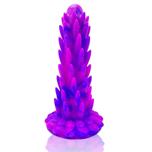 Drachen Dildo für Erwachsene, 7.5'' Realistischer Monster Dildo mit Widerhaken & kräftigen Saugnäpfen, Silikon Anal Butt Plug G-Spot Prostata Stimulator Massager Masturbator SM Sexspielzeug