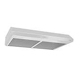 Broan-NuTone BKDB130WW Sahale 30-inch Under-Cabinet 4-Way Convertible Range Hood with 3-Speed Exhaus