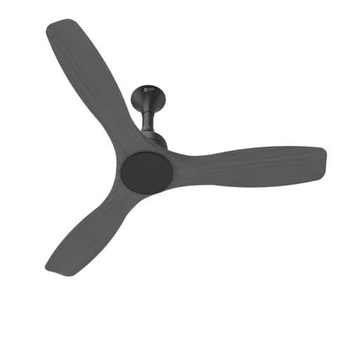 Orient Electric 1200mm Aerosense BLDC Ceiling Fan with Remote | BEE 5-star rated Energy Saving Fan | 5-year warranty by Orient | Ash Wood, pack of 1