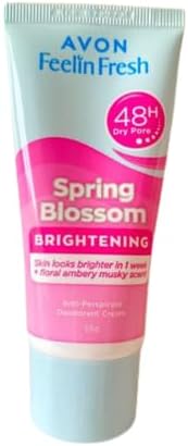 Avon Feelin Fresh Quelch Spring Blossom Anti-Perspirant Deodorant Cream 55g