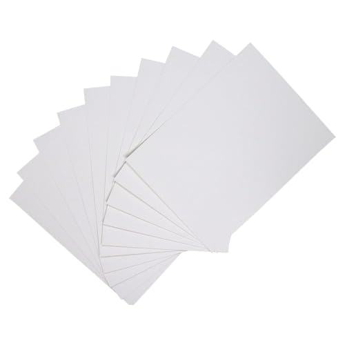 Qawzlaa Vinyl Siding Repair Kit 10 PCS 6.3X4.75Inch Self-Adhesive Vinyl Siding Patch PVC Tape Cover Any Cracks Holes Blemishes on Vinyls Sidings Fence Tools Home Skirting (10)