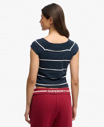 T shirt à épaules dénudées femme Superdry Athletic - vue 6