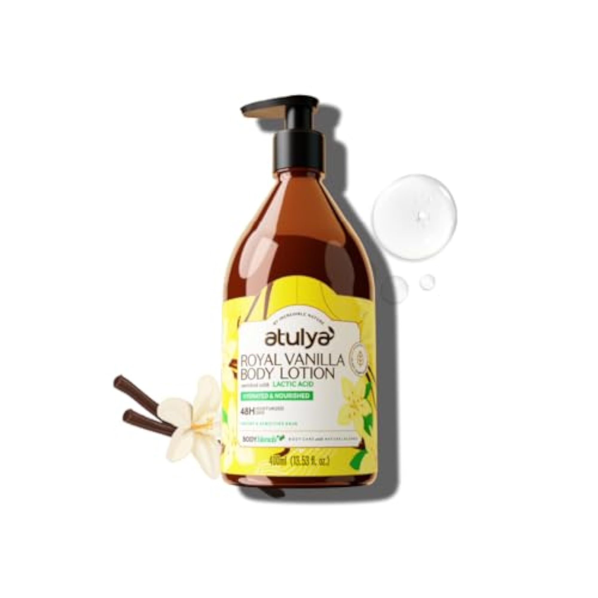 Royal Vanilla Body Lotion 400ml, Nourishing Formula
