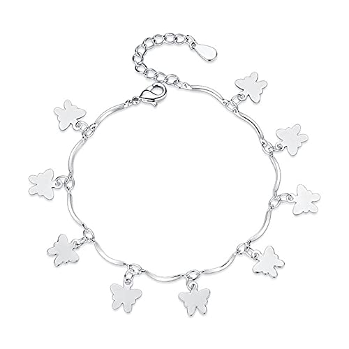 Bracelet papillon pour femme en argent bijou animal élégant