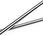 Slotted and Phillips Screwdriver, PH2 12" Long Cross-head Screwdriver & Flat Blade Screwdriver, 2 Packs Magnetic Screwdriver with Rubber Handle