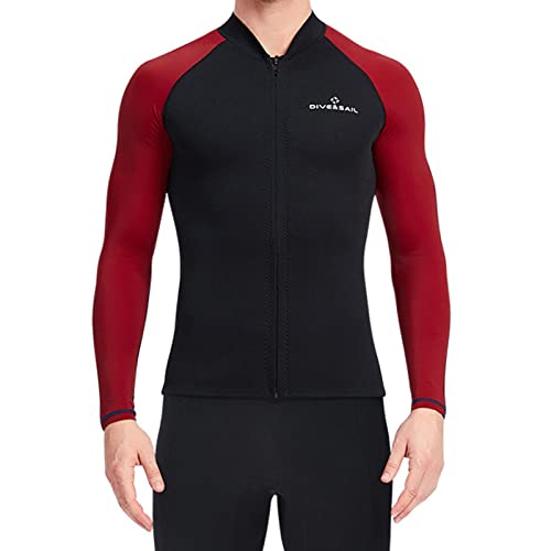 Men Women Jacket Wetsuit Swim Wet Surf Snorkeling Top miniatura 6