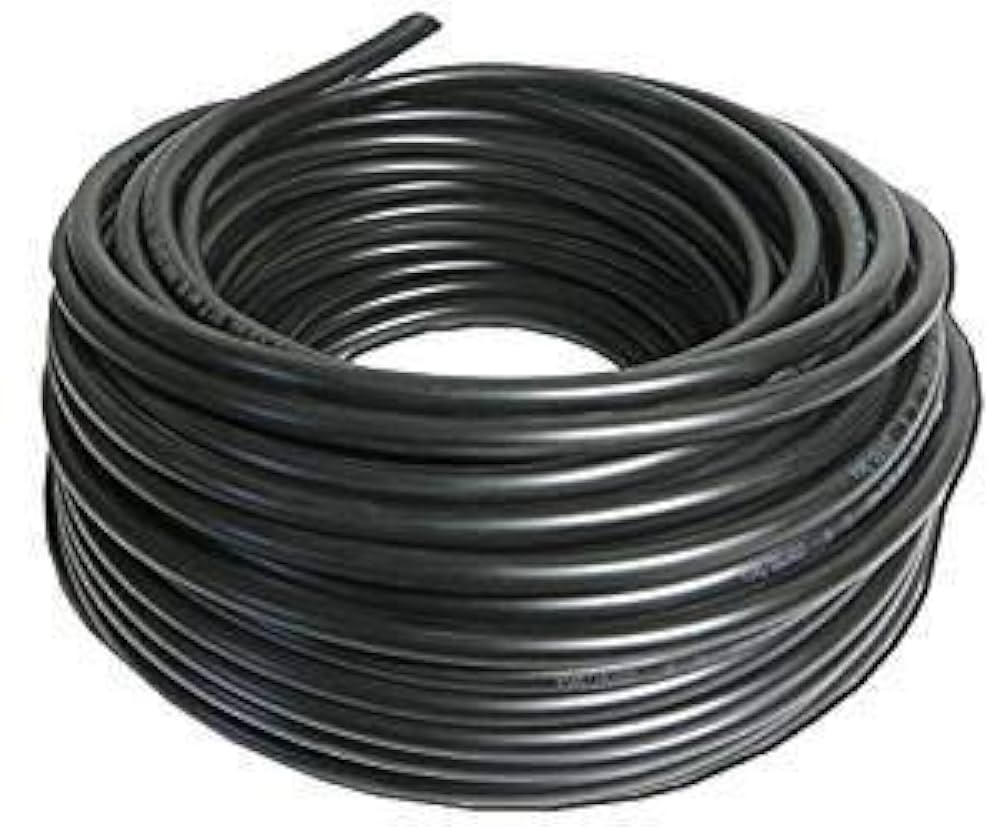 Metervara Av Starkstru00f6mkabel U2013 Jordkabel U2013 NYY-J 5 X 10 Mmu00b2 U2013 Svart U2013 Alltid Levereras I En Lu00e4ngd