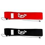 JPY 2 Pcs Neoprene Fishing Rod Sleeve Protective Rod Covers for Fishing Poles Hook-Resistant Rod Storage Case Fits Spinning Casting Trolling Rods (70inch)