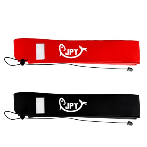 JPY 2 Pcs Neoprene Fishing Rod Sleeve Protective Rod Covers for Fishing Poles Hook-Resistant Rod Storage Case Fits Spinning Casting Trolling Rods (70inch)
