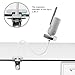 BECEMURU Monitor Halterung für Philips Avent Connected SCD951/26 SCD973/26 SCD923/26 Babyphone, Flexible Clip Mount für Philips Avent Connected Videophone, Babyphone Kamera Holder Halterung Stand
