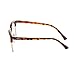 Shiratori New Vintage Fashion Half Frame Semi-Rimless Clear Lens Glasses Leopard