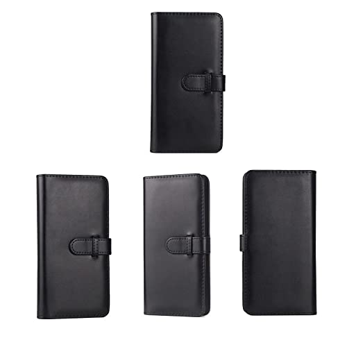 MUZIRI KINOKOO Mini Photo Album PU Leather Wallet Album Dessert Time Album Compatible For Fuji Instax SQUARE SQ1 SQ20 SQ10 SQ6 Camera Share SP-3 Pictures Holder 80 Pockets (Black) - Image 2